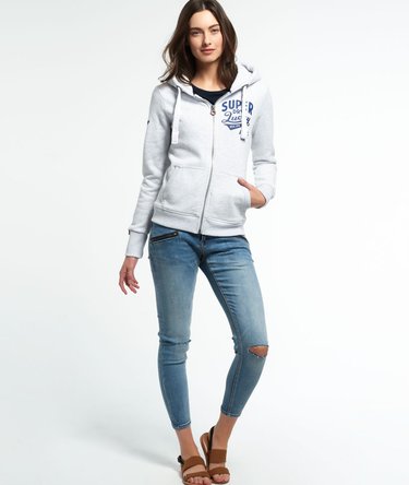 Sweat zippé à capuche Lucky Aces Image 3