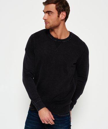 Garment Dyed L.A Crew Neck Jumper Image 2