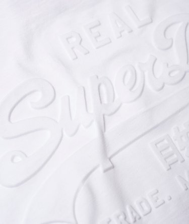 Vintage Logo Embossed Boyfriend T-shirt Image 6