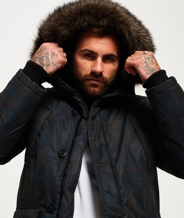 Faux Fur Trimmed Everest Coat Image 3