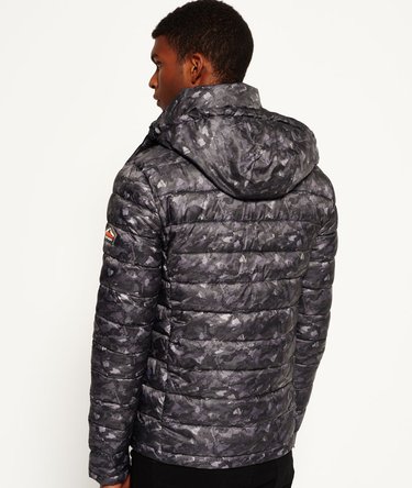 Fuji Jacke mit Doppelreißverschluss, Print und Kapuze Image 4