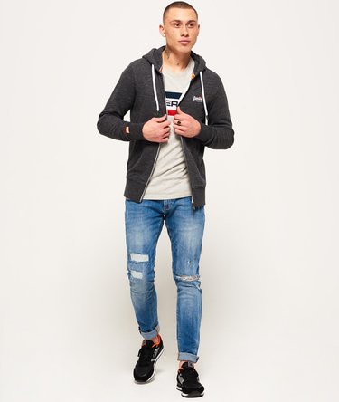 Sweat à capuche zippé Orange Label Lite Image 3