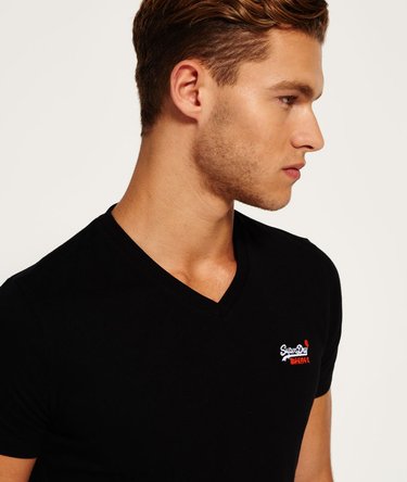 Orange Label Vintage Embroidered T-shirt Image 5