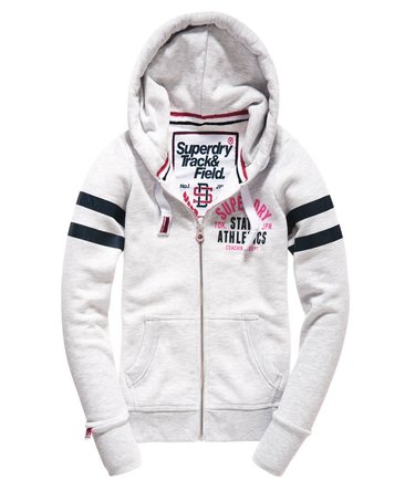 Track & Field Zip Hoodie Image 2