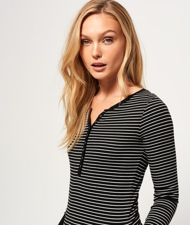 Essential Rib Grandad Top Image 5