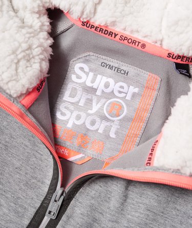 Core Sport Borg Zip Hoodie Image 6