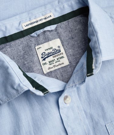Laundered Cut Collar Shirt Image 5