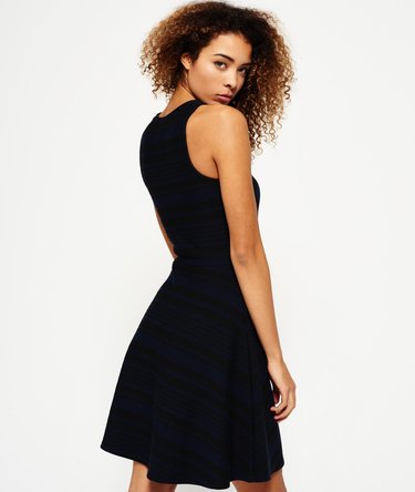 Racer Fit & Flare Dress Image 3