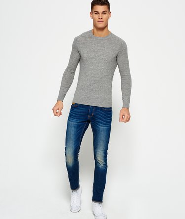 Pull en coton premium à col rond City. Image 3