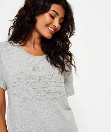 Vintage Logo Slim Boyfriend T-Shirt Image 5