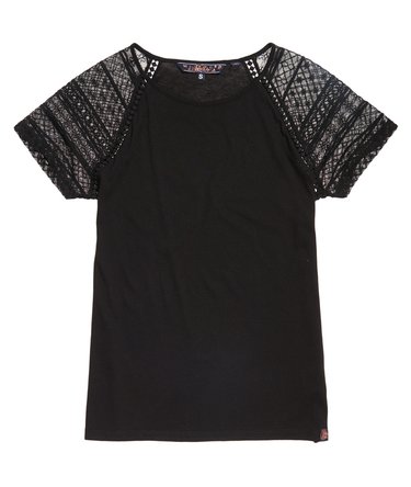 Embroidered Raglan T-shirt Image 2