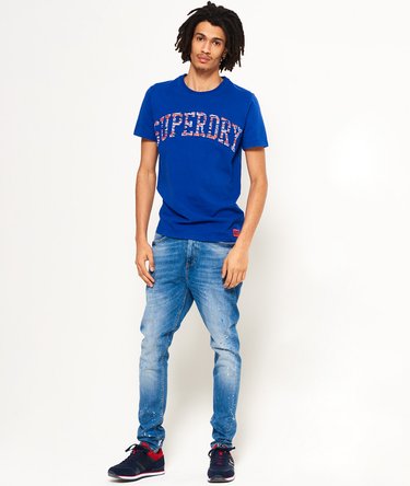 Varsity Embossed T-Shirt Image 3