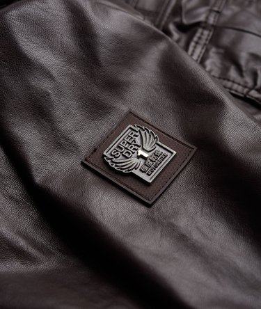 Faux Leather Roadie Jacket Image 7