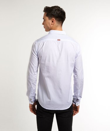 Laundered Cut Collar Shirt Image 4