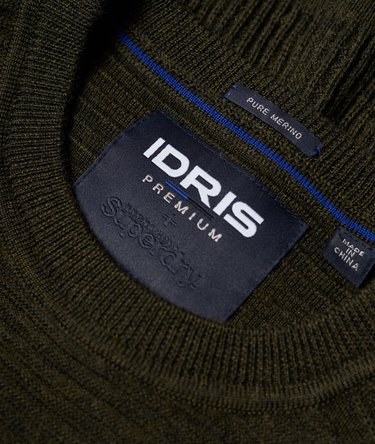 IE Textured Ribbed Crew Jumper Image 6