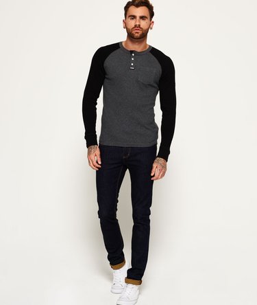 Pocket Raglan Grandad-Shirt Image 3