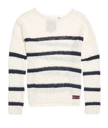 Atlantic Stripe Rib Knit Jumper Image 2