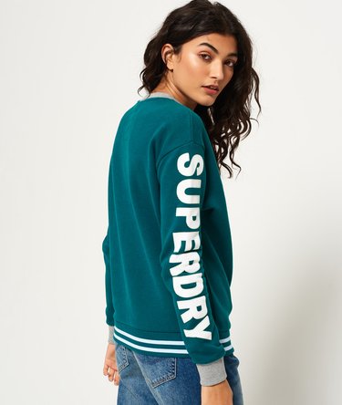 Sleeve Logo Crew Sweat Image 5