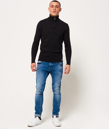 Metropolitan Northside Henley Jumper Image 3