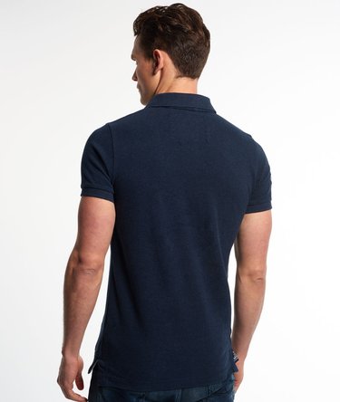 Appliqué Chest Hit Piqué Polo-Shirt Image 4