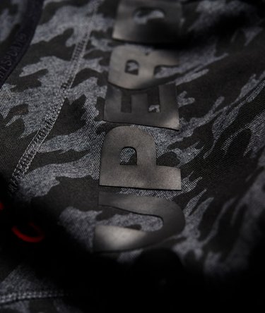Gym Tech Funnel Neck Raglan Pocket Hoodie Image 9