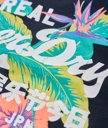 Camiseta Vintage Logo Hibiscus Image 6