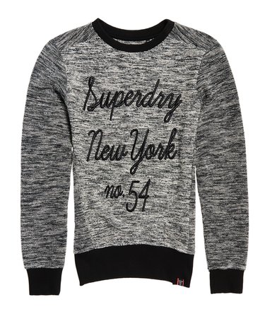 Embroidered Cut & Sew Crew Neck Sweatshirt Image 2