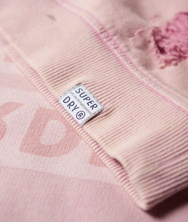 Distress Boxy Sweatshirt Image 8