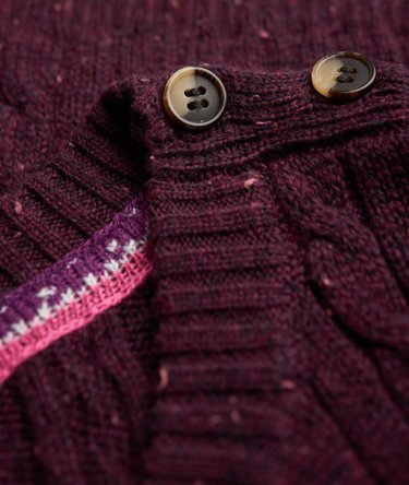 New Croyde Cable Crew Neck Jumper Image 7