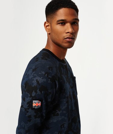 Rookie Camo Print Crew Neck Sweatshirt Image 4