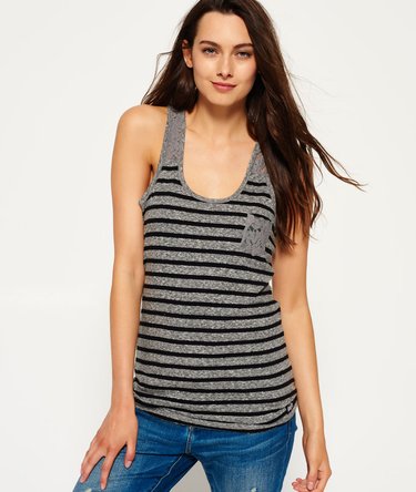 Canotta con inserti in pizzo Super Sewn Image 1