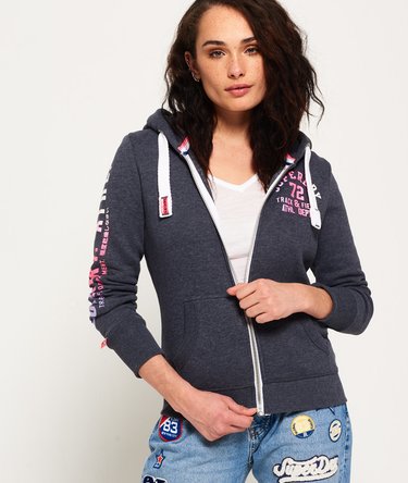 Track & Field Kapuzenjacke mit Reißverschluss Image 1