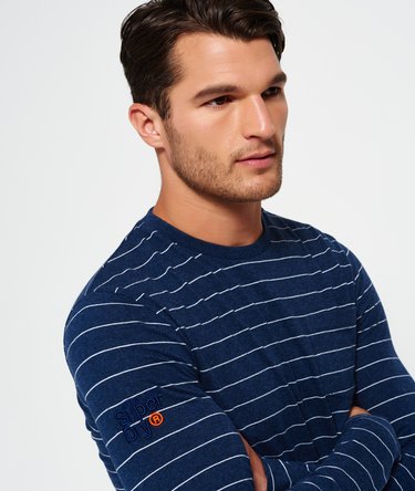 Dartmouth Stripe Long Sleeve Pocket T-shirt Image 5