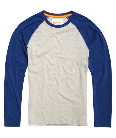 Orange Label Grit Baseball T-shirt Image 2