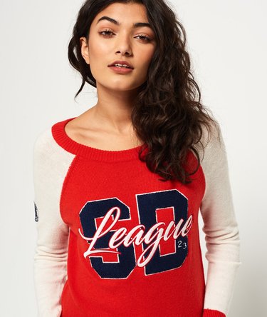 Team SD Varsity Knit Jumper Image 5