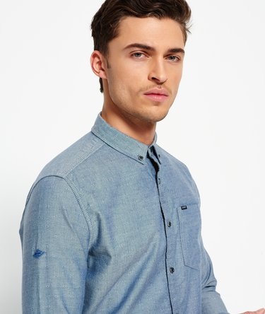 Indigo Loom Oxford Shirt Image 5