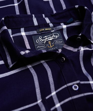 Mariner Check Boyfriend Shirt Image 6