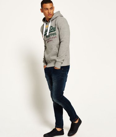 Sudadera tricolor con capucha Premium Goods Image 5