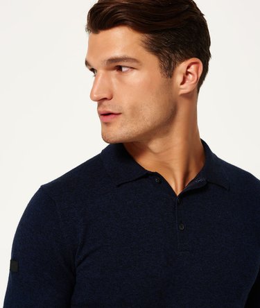 Pull polo en maille Orange Label Image 5