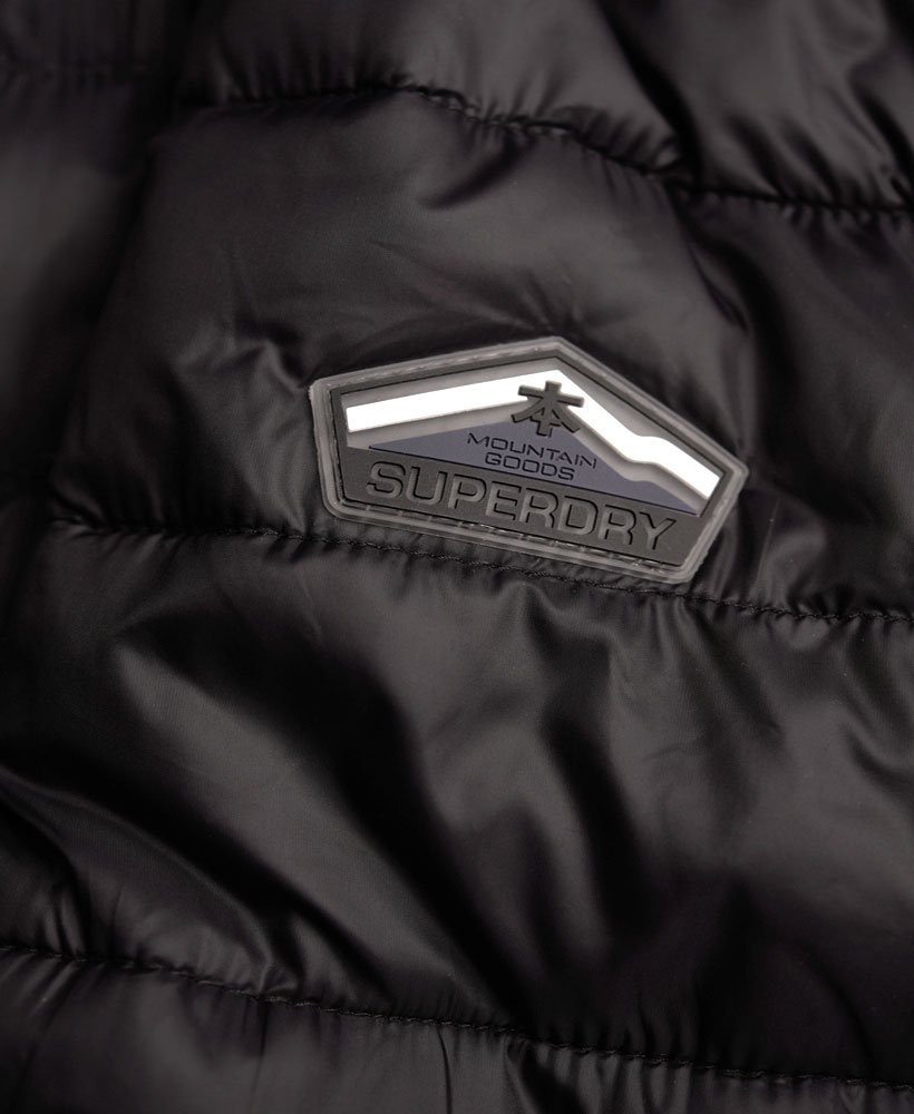 mens Fuji Double Zip Jacket in Black/Ink | Superdry CA-EN