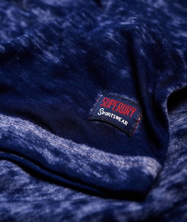 Burnout Notch Neck Baseball T-shirt Image 7