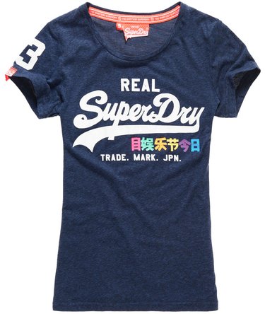 Camiseta arco iris Vintage Logo Entry Image 2