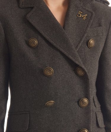 Cropped Cavalry Jacket Image 7