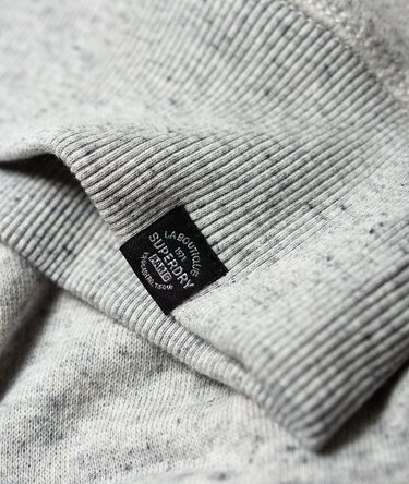 Applique Funnel Hoodie Image 8