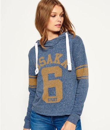 Kurzes Osaka Sport Marl Hoodie Image 1