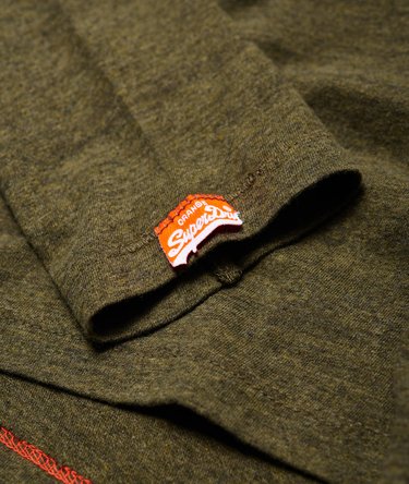 Orange Label Vintage Embroidered T-shirt Image 8