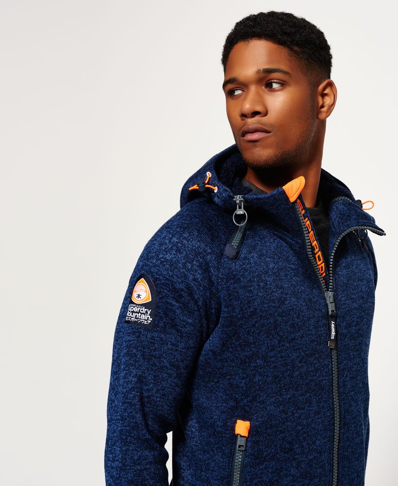mens Storm Double Zip Hoodie in RICH NAVY | Superdry CA-EN mens Storm Double Zip Hoodie in RICH NAVY | Superdry CA-EN