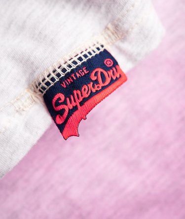 Vintage Logo Dip Dye T-Shirt Image 7