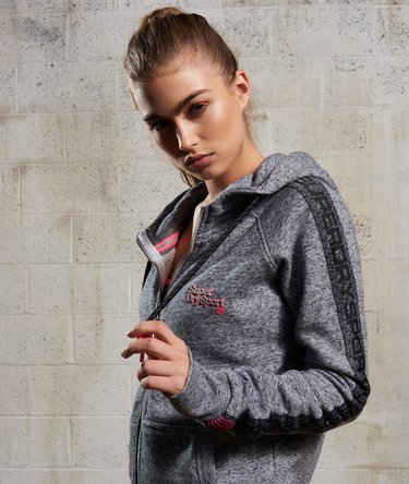 Sport Label Impact Zip Hoodie Image 4