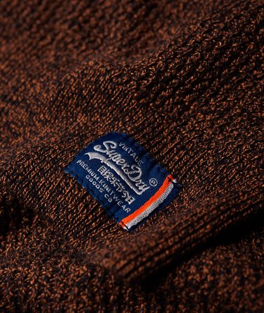 Vaffelstrikket University tr&oslash;je med rund hals Image 7